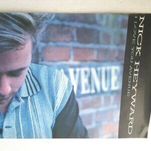 NICK HEYWARD I Love You Avenue Poster 1988 PROMO ONLY 35"x23" HAIRCUT 100 Pop